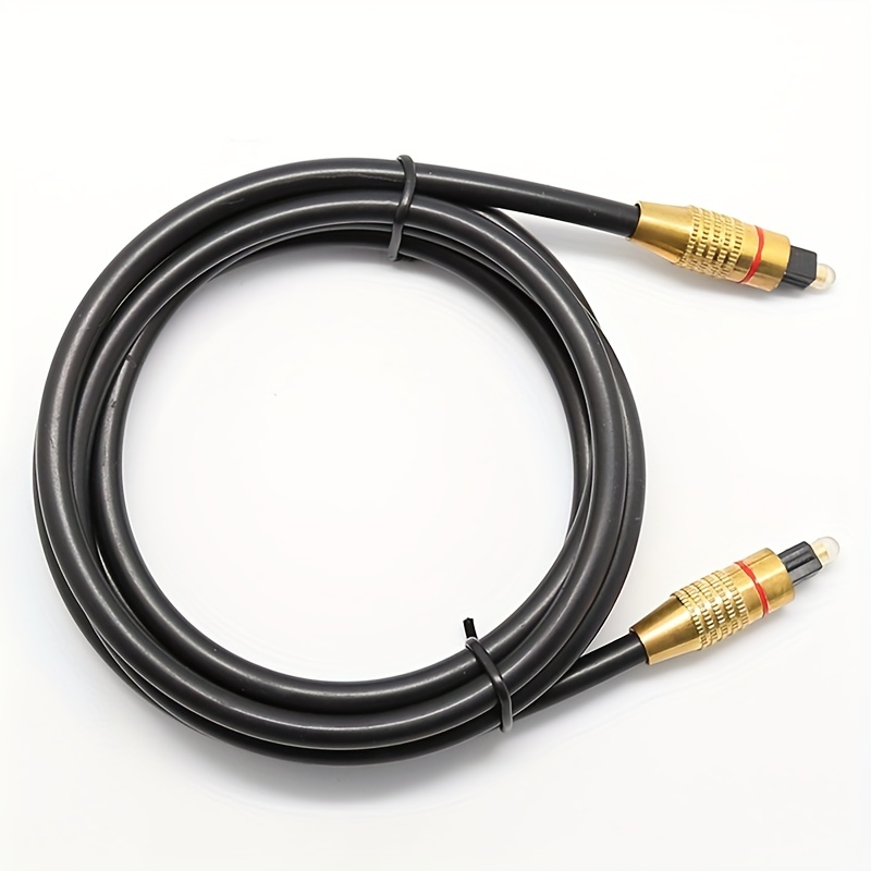 Cable Audio Óptico Digital Fibra Óptica 3 Metros Od 6.0mm Macho