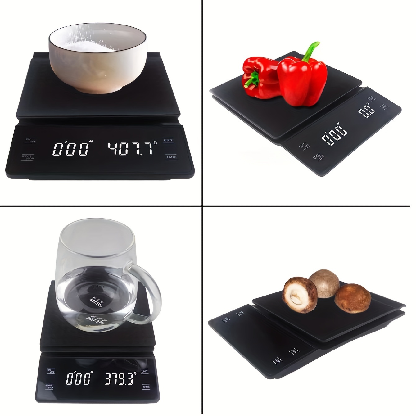 1pc Coffee Scale, Electronic Kitchen Scale, Food Scale, Italian