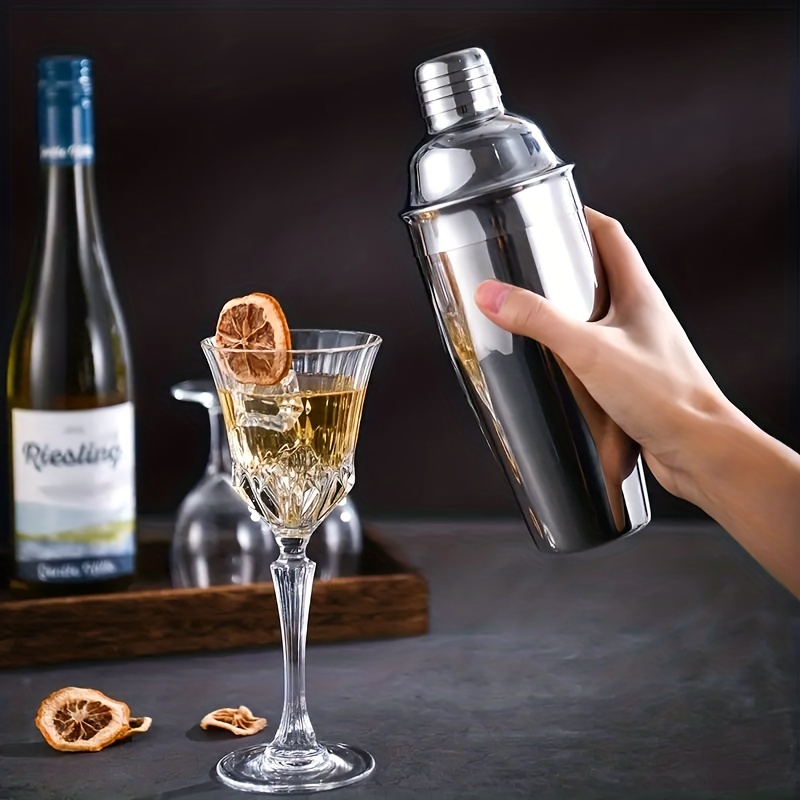 Cocktail Shaker Martini Shaker Drink Shaker Built in - Temu