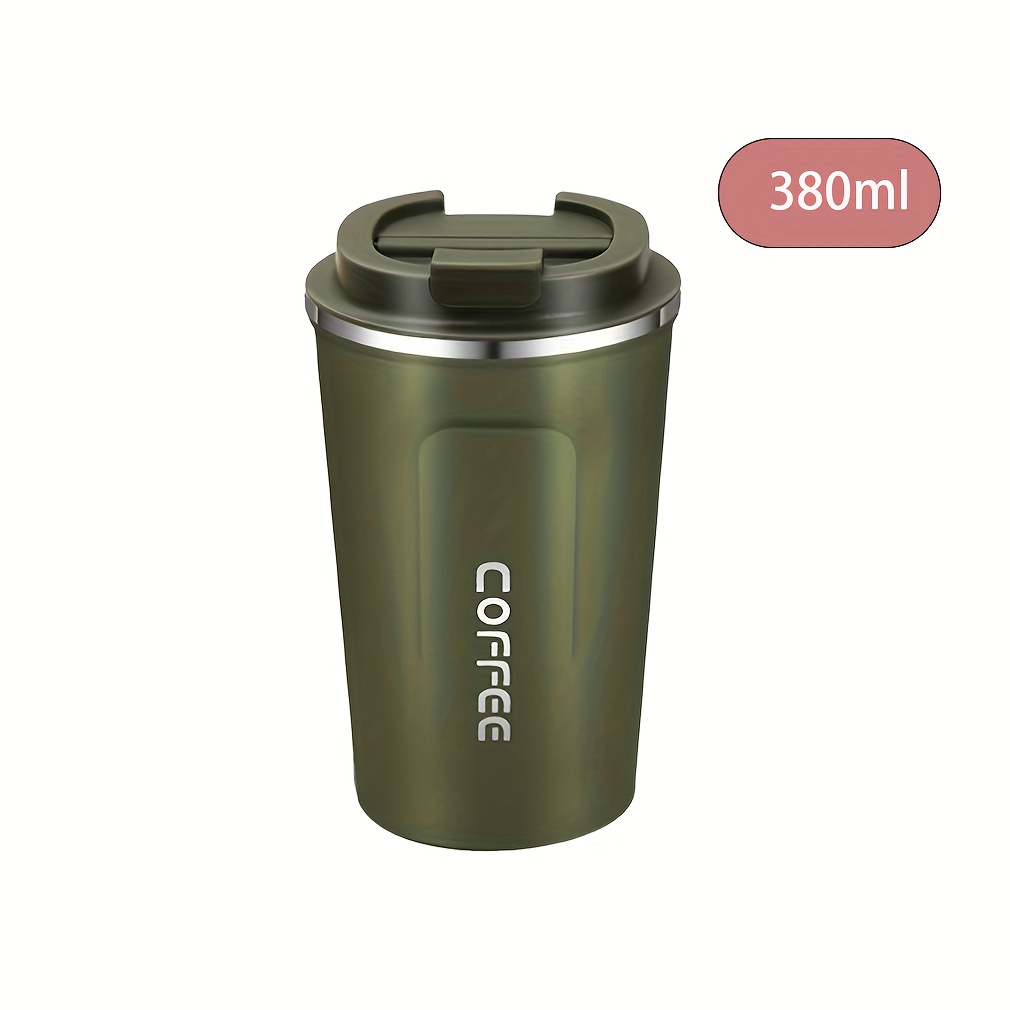 Travel Mug With Leakproof Lid Reusable Insulated Coffee Cup - Temu