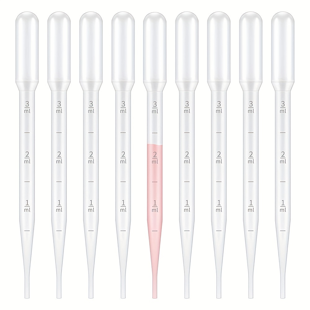 Pipette Plastique 5ml - 7 Pipettes Graduées + 1 Brosse - Pipette Cuisine -  Compte Gouttes en silicone - Pipette Enfant - Pipettes Graduées pour  Laboratoire Enfant : : Commerce, Industrie et Science