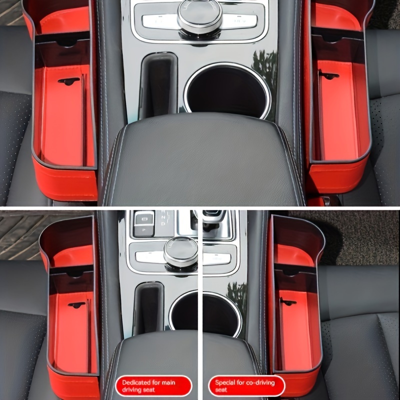 Kaufe Autozubehör-Sitzlücken-Organizer, Multifunktions-Ladekabelloch,  praktische Aufbewahrungsbox für die Autositzlücke