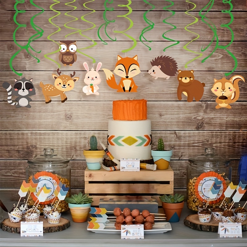 Decoration Party Theme Fox, Fox Birthday Decorations