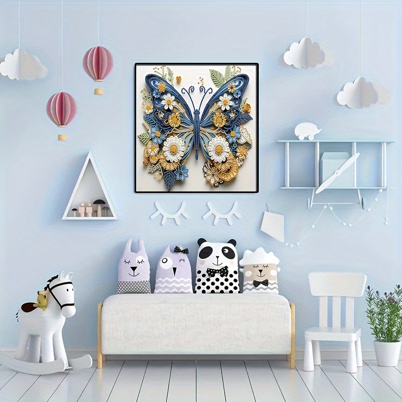 Butterfly With Water Diamond Painting 