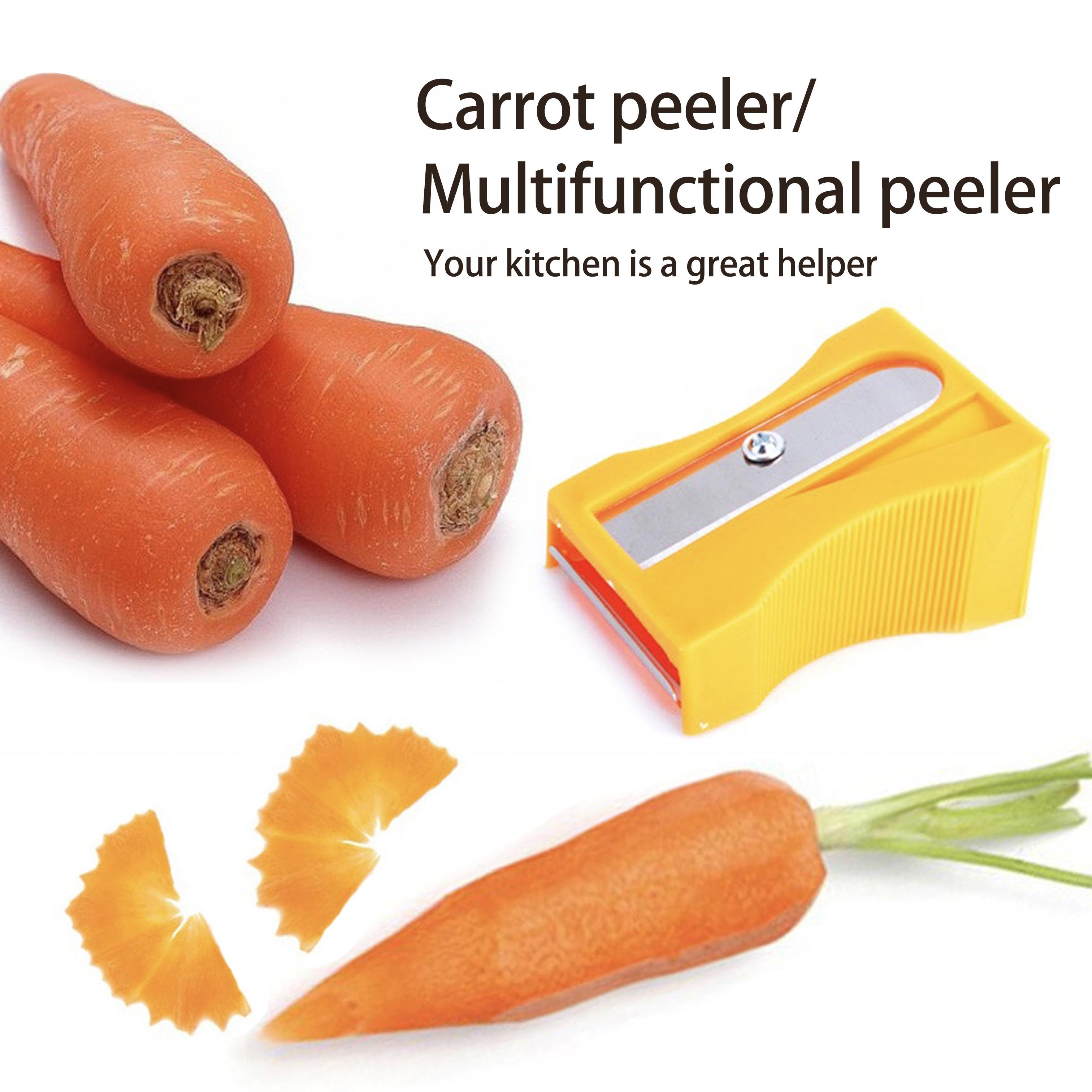 2in1, Carrot Curler, Vegetable Spiral, Carrot Flower Maker, Manual