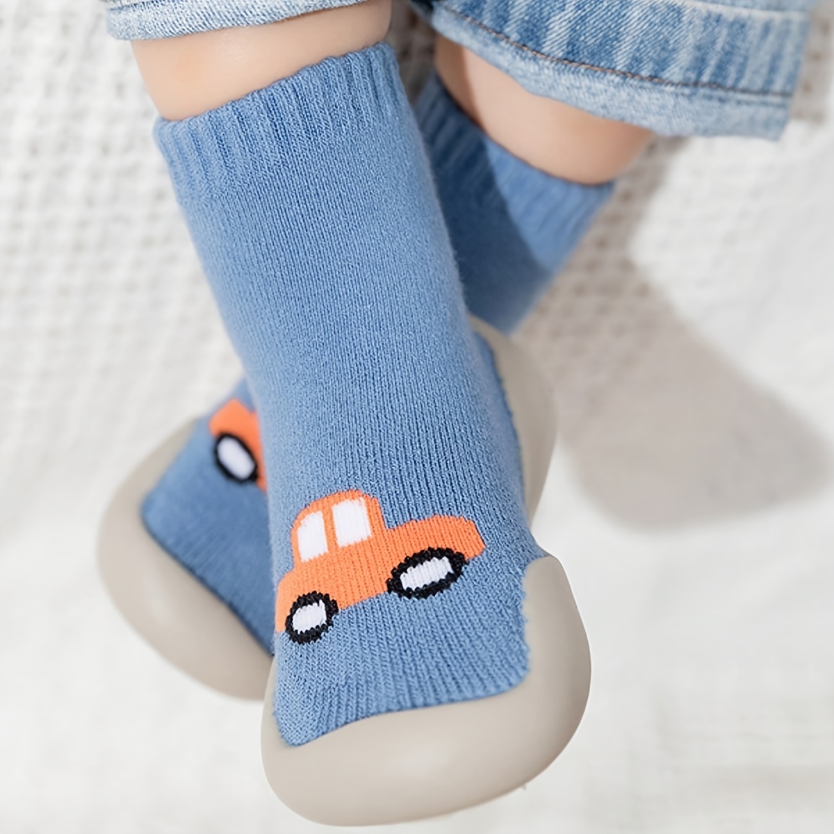 Chaussettes en laine épaisses et douces pour bébé garçon et fille