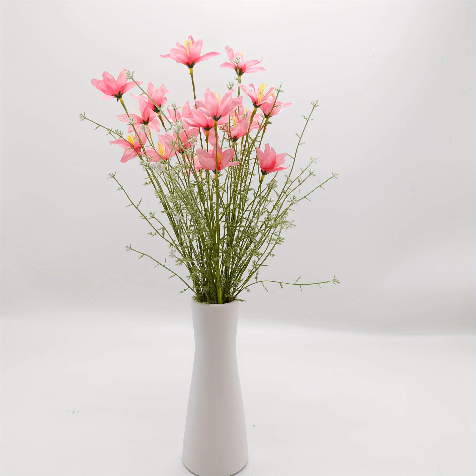 3 Piezas Nueva Y Popular Decoración De Flores Artificiales - Temu