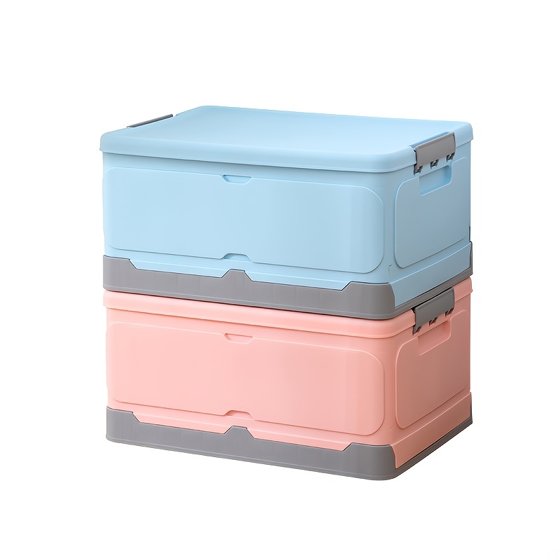 Collapsible Foldable Storage Box Stackable Clothes Storage - Temu