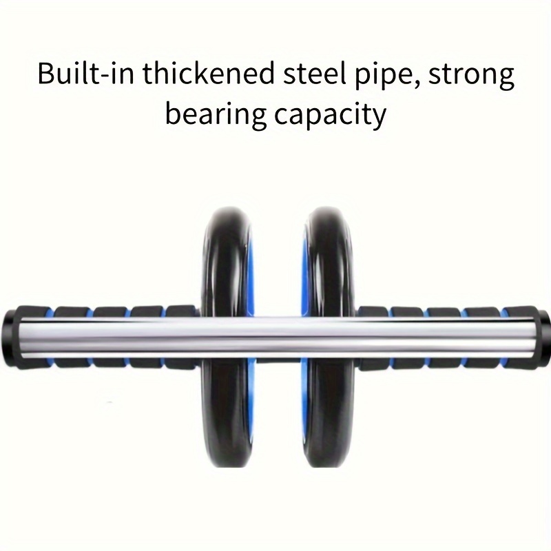 Ab Roller - a Device for Training Abdominal Muscles And Core Workouts - Because You Deserve The Best Fitness Core Shredder - Your New Abs Trainer - Featuring Extra Thick Knee Pads - with Dual Sliding Wheels