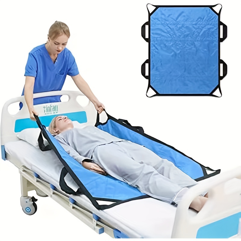Waterproof Bed Positioning Pad With Reinforced Handles For Easy Turning