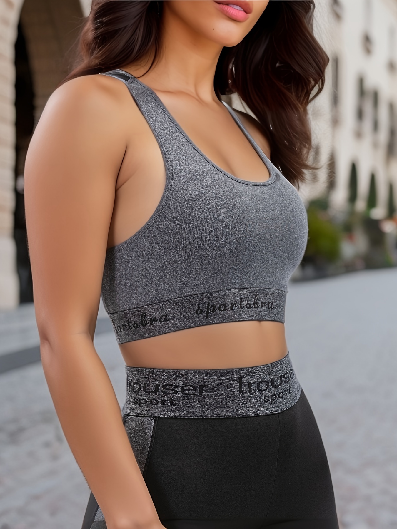 Cut Wireless Sports Bras Comfy Breathable Running Workout - Temu