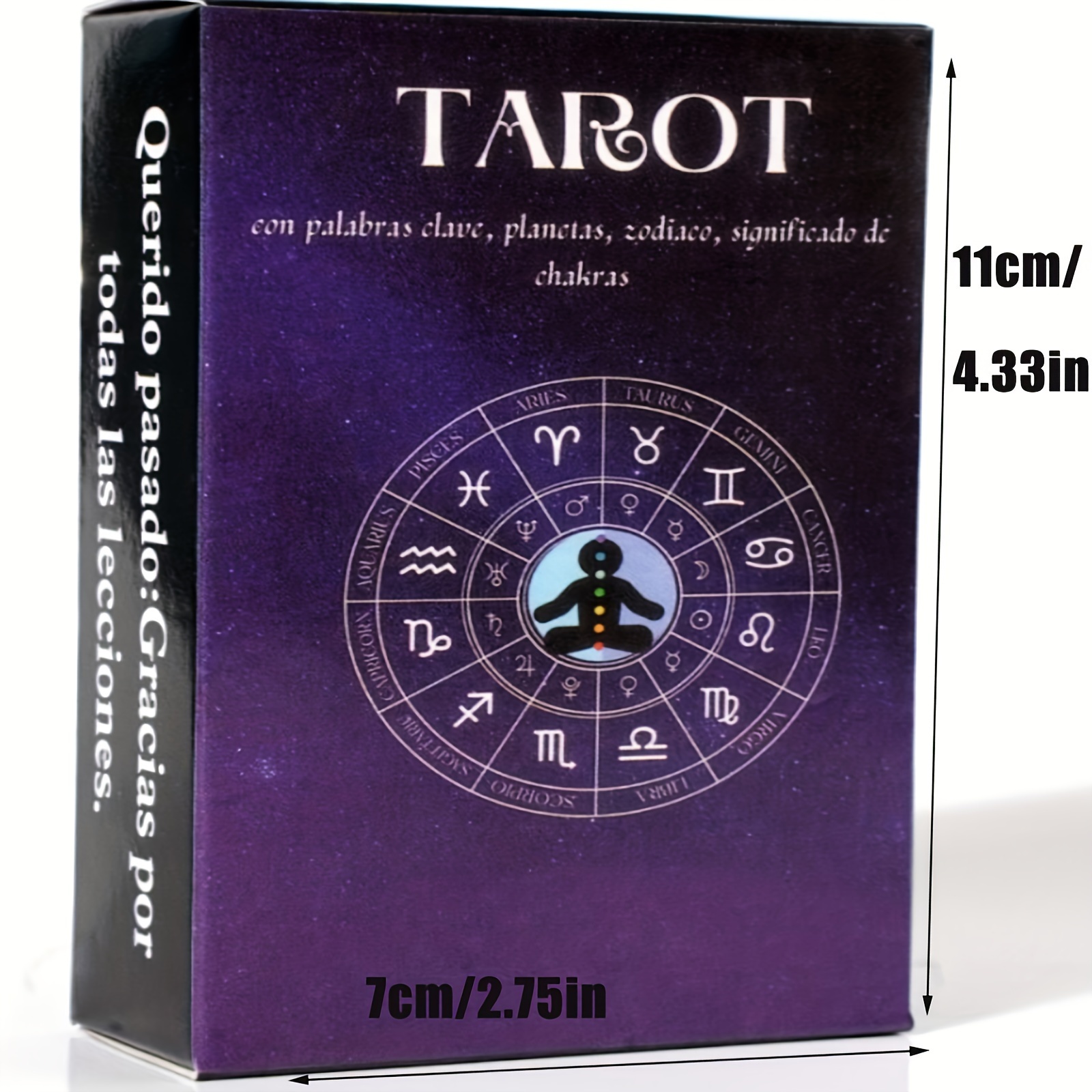 Witchy Cauldron Beginner Tarot, Tarot Cards With Meaning On It, Keyword  Tarot Deck, Learning Tarot, Chakra