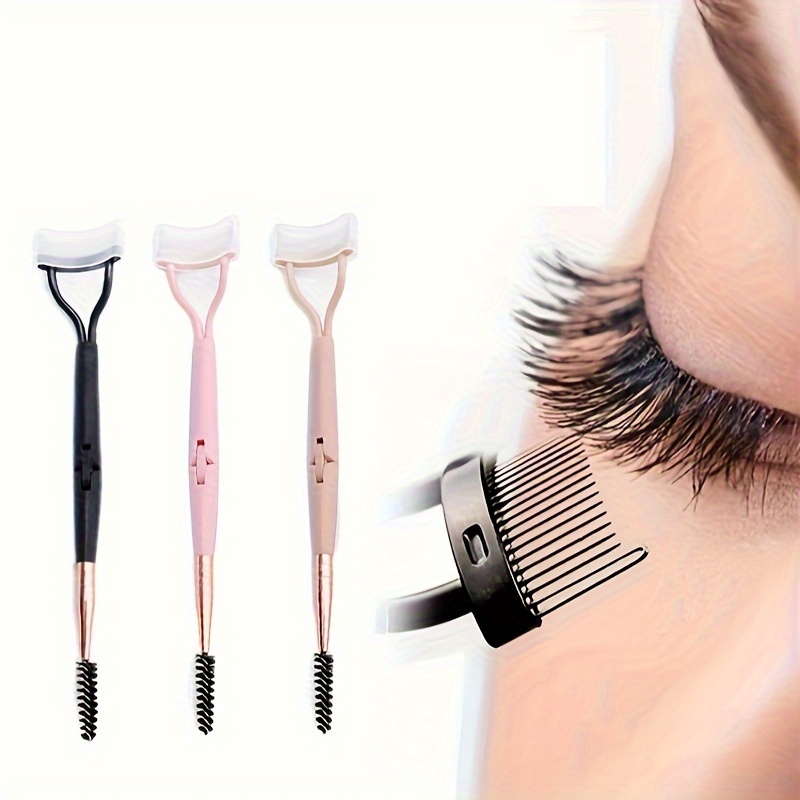 Women's Tweezers Double Headed Eyebrow Entrained Comb - Temu