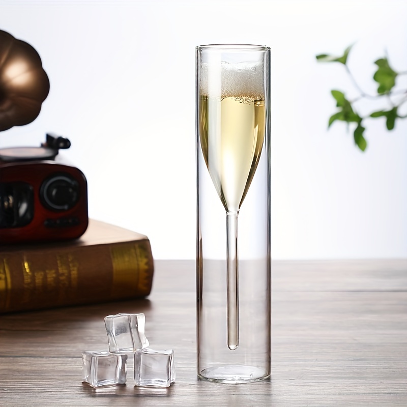 Hand Blown Champagne Flute — Dickinson Glass