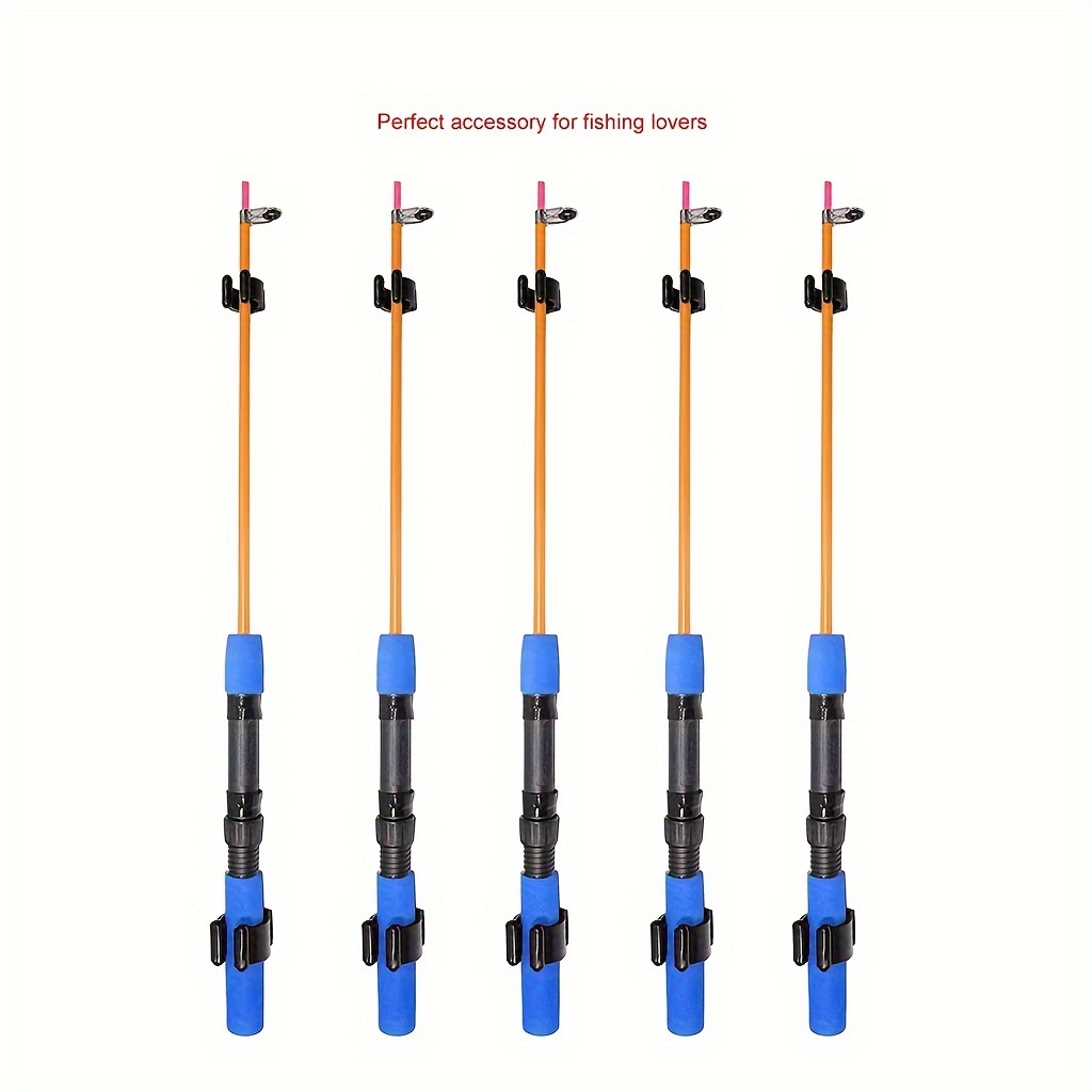 Nylon Portable Fishing Rod Holder Clips, Wall Mounted Plastic Fishing Pole  Rack Clamps, Fishing Accessories - Temu United Kingdom