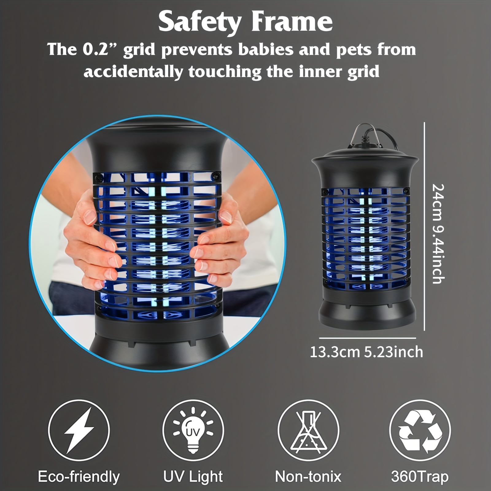 Eliminate Pesky Insects Instantly Bug Zapper Mosquito Killer - Temu