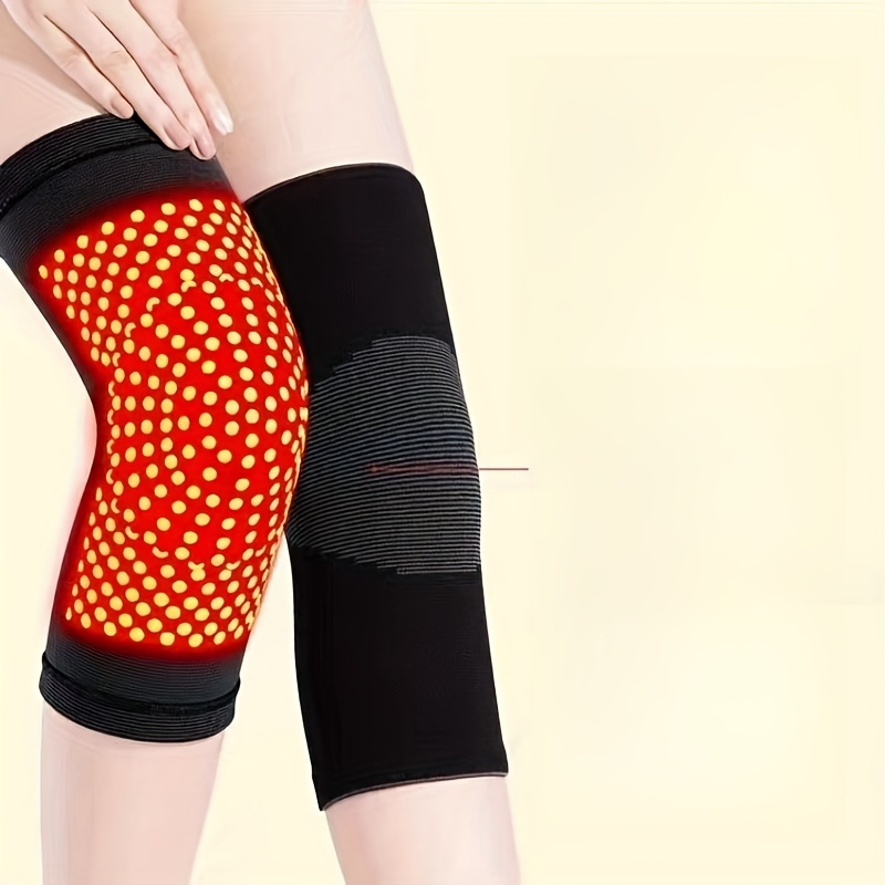 1pair Anti-Slip Warming Knee Pads,Knee Joint Warm Leg Covers.