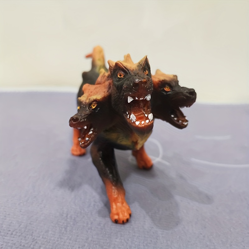 6.4 Inch Large Simulation Animal Creative Toy Doberman, Simulation Animal  Model Cognitive Toy Black Brown Doberman, Christmas, Halloween, New Year Gif