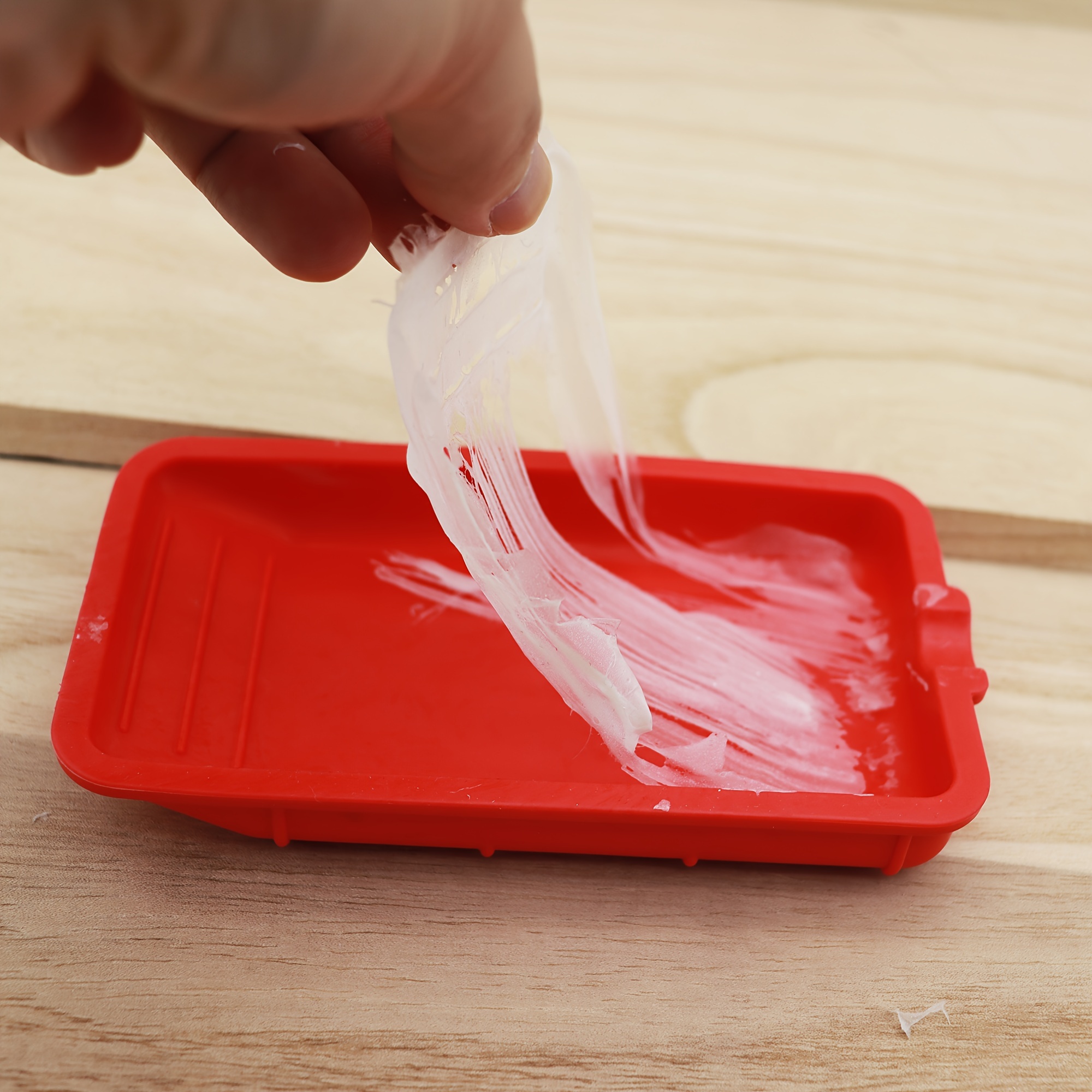 Silicone Resin Brush Tray Comb style Woodworking - Temu