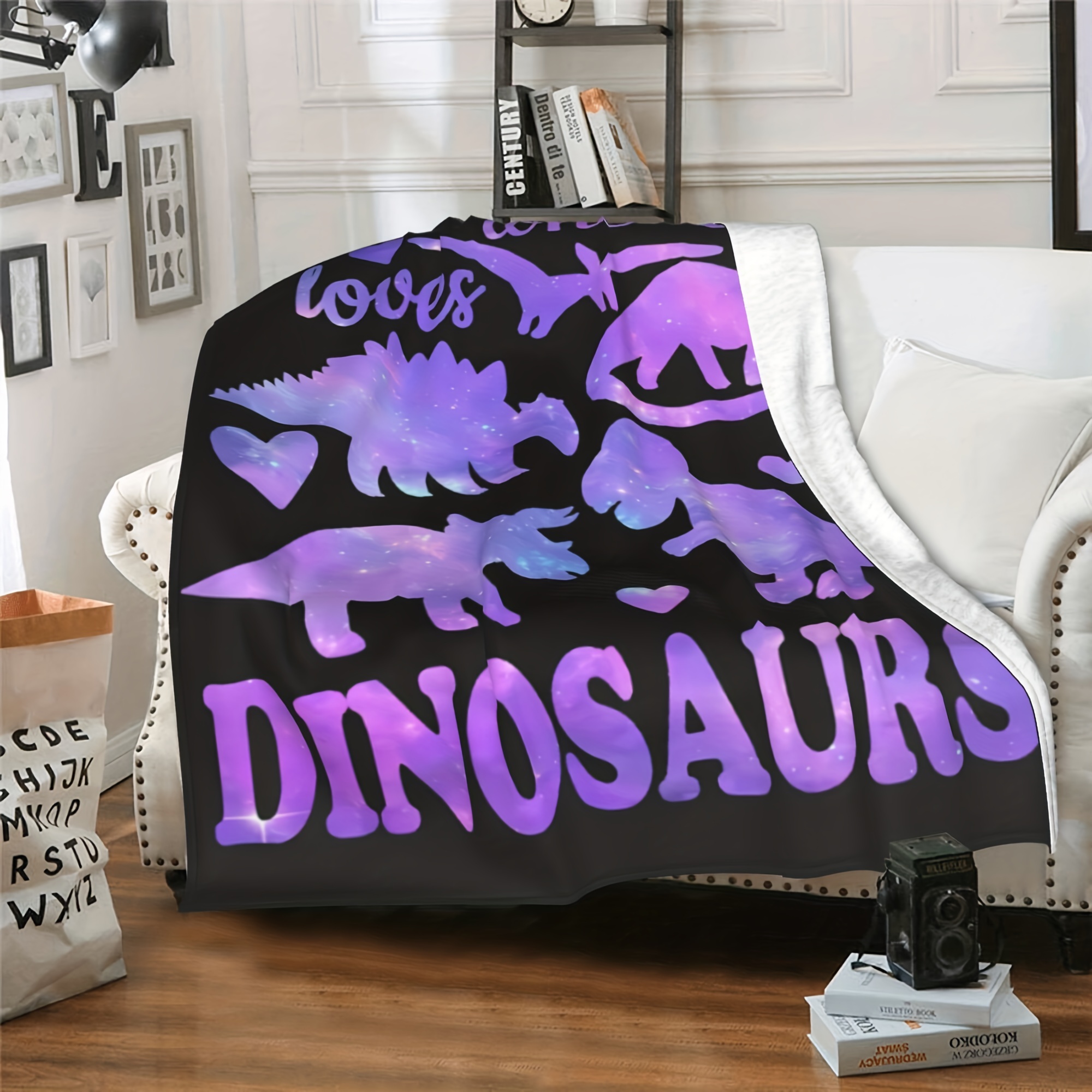 Dinosaur blanket full outlet size