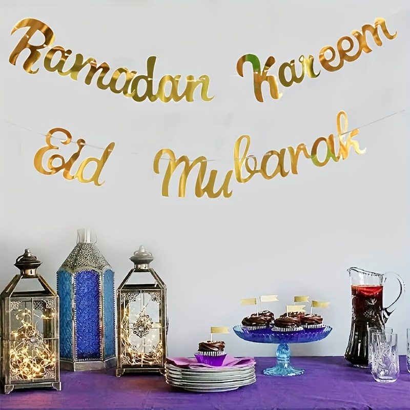 Emporte-pièce Eid Mubarak Croissant de Lune V2 - La Boîte à Cookies