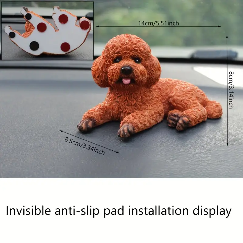 Adorable Mini Teddy Dog Car Decoration Perfect For Home - Temu