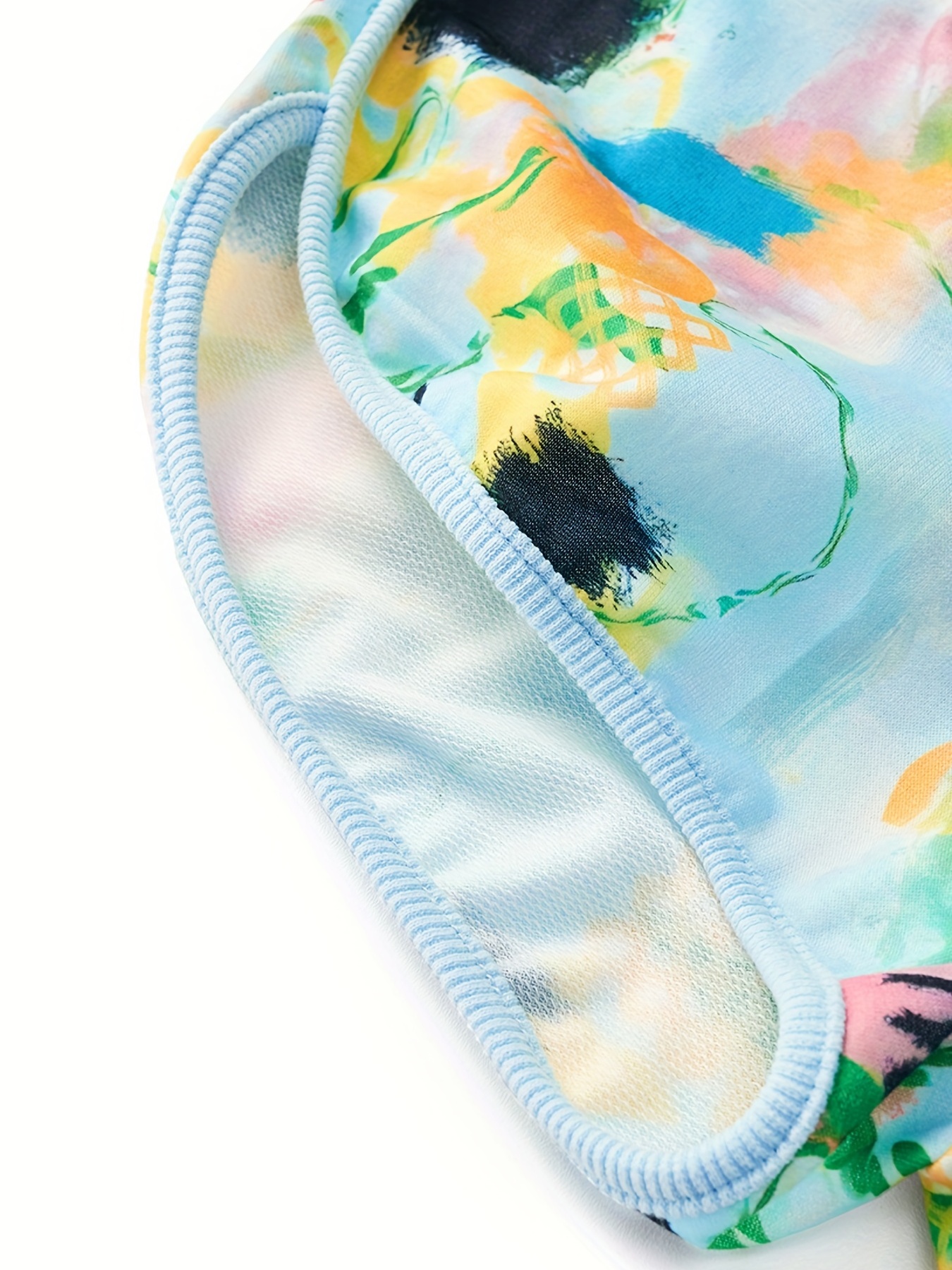 Girls Tie Dye Graphic Track Shorts