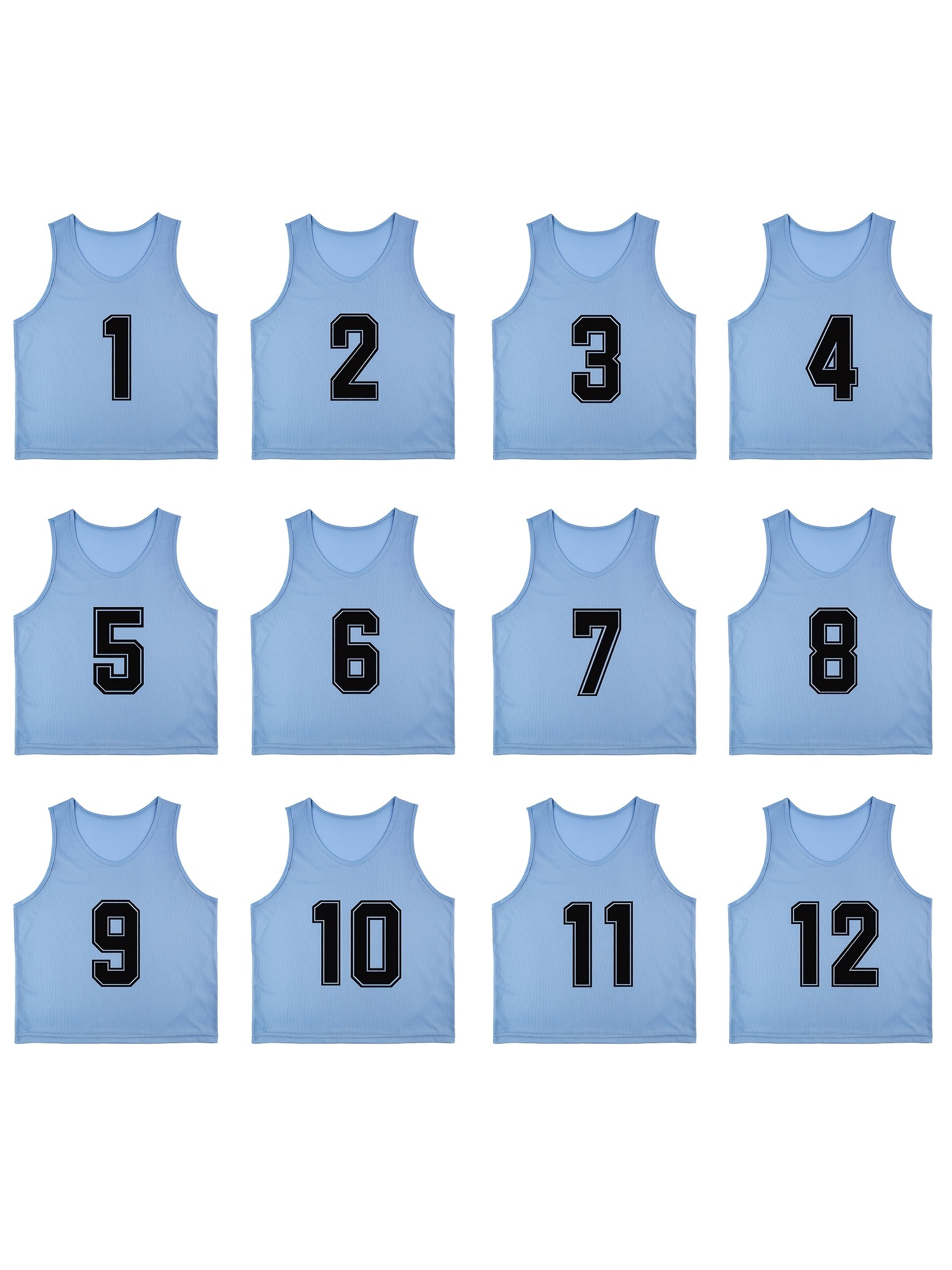 Athllete DURAMESH Set of 12- Scrimmage Vest/Pinnies/Team Practice