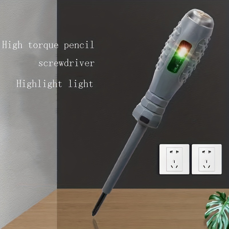Electrician's Dedicated Electric Pen, Multifunctional Testing Electric Pen,  High Brightness Color Light, Induction Electric Pen, Zero Line, Fire Line