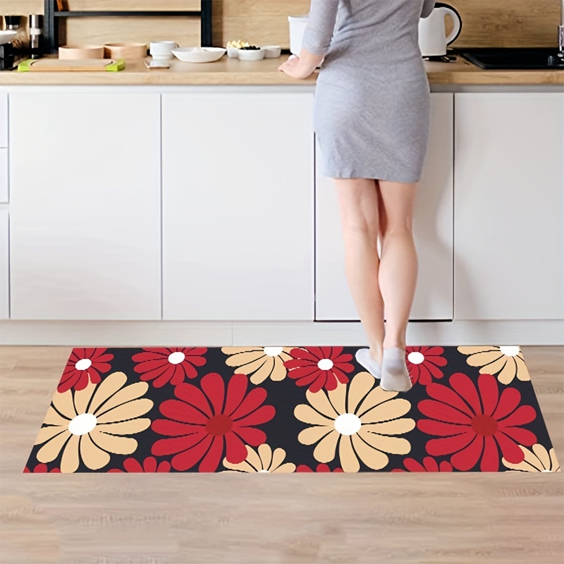 2Pcs Kitchen Mat Cushioned Anti-Fatigue Rug Non-Slip Floor Standing Carpet