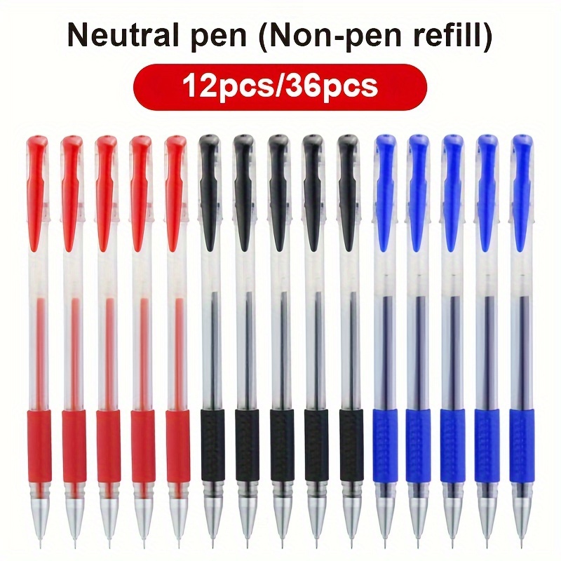 8-color Colored Neutral Pen Needle Tube Head Push Water Pen - Temu  Philippines