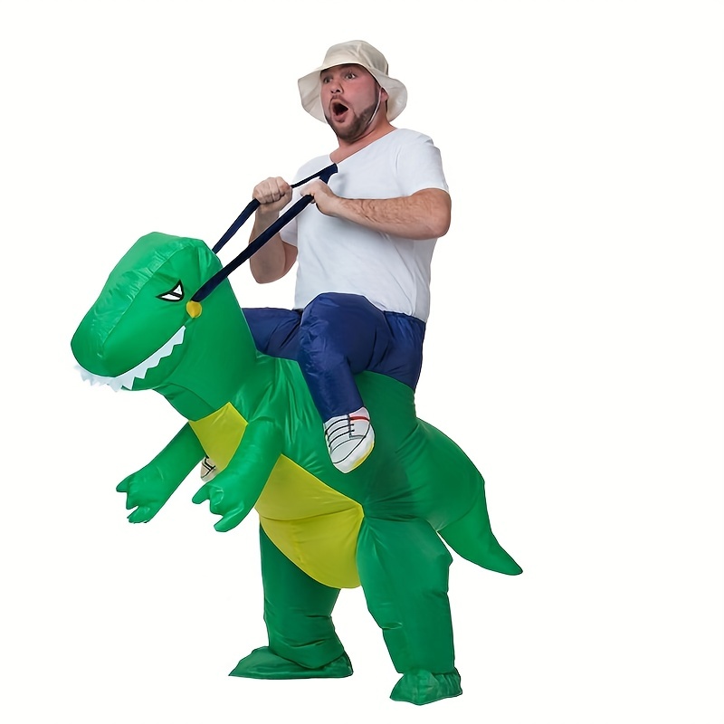 Comprar Disfraz inflable de dinosaurio para niños, mascota de dibujos  animados de Anime, disfraces de fiesta de Halloween, traje para niños y  niñas