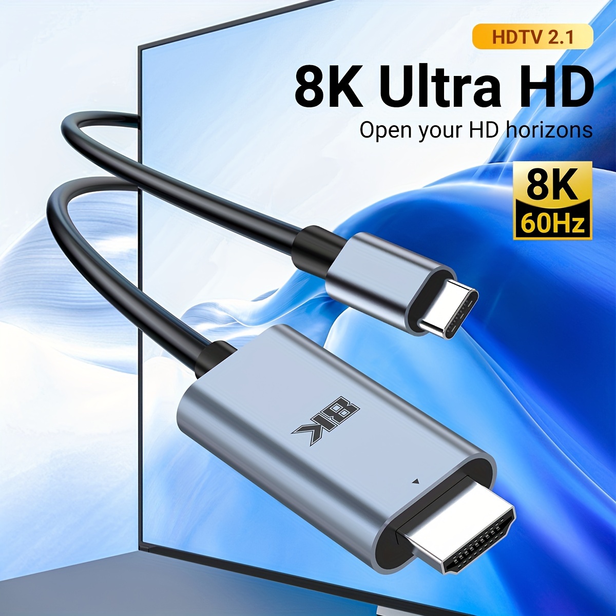 uni USB C to HDMI Cable 3FT 4K@30Hz, USB Type C to HDMI Cable for Home  Office, [Thunderbolt 3/4 Compatible] with MacBook Pro/Air, iPhone 15  Pro/Max