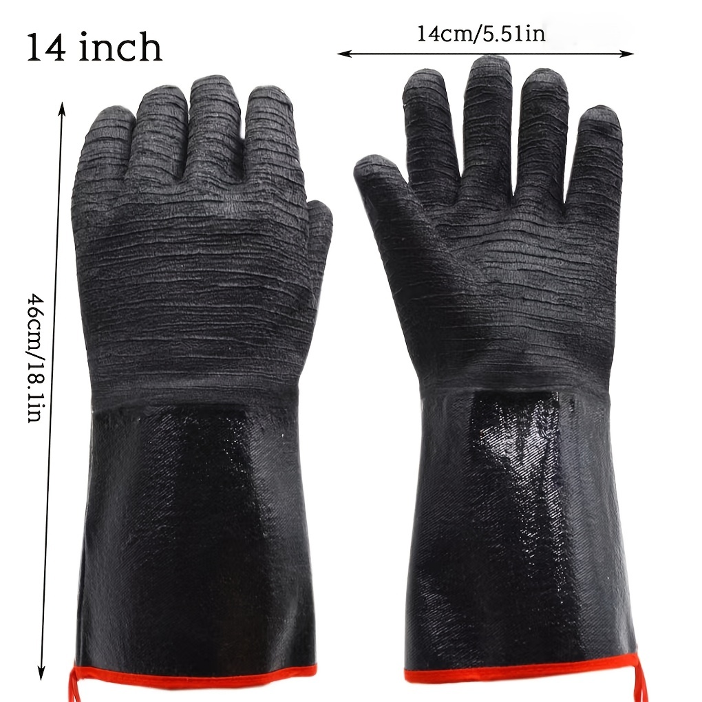 Guantes Para Barbacoa Grises