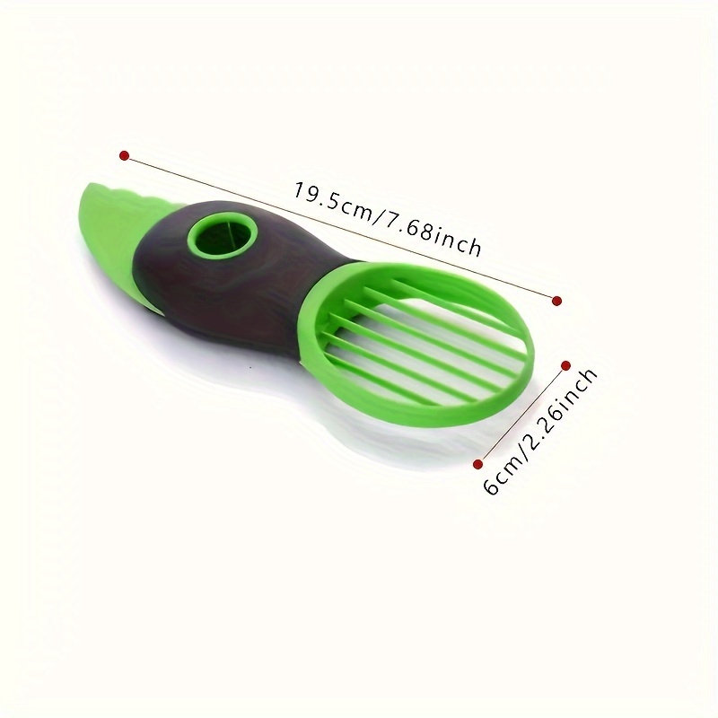 Avocado Slicer & Pitter - Remover And Fruit Separator, Durable Plastic Kitchen Gadget