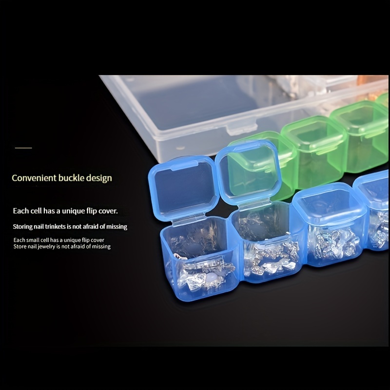 Manicure Tools 28 Grid Box Storage Box Nail Box