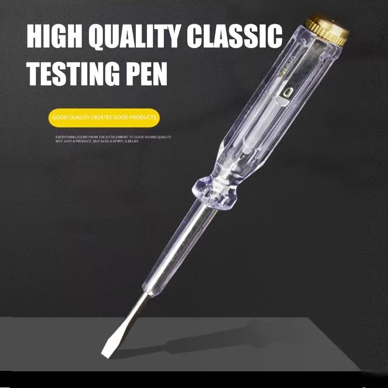 1pc Electric Pen Electrician Special Intelligent Induction Interruption  Test Pen Electric Test Pen Multi-functional Detection High Bright Pen