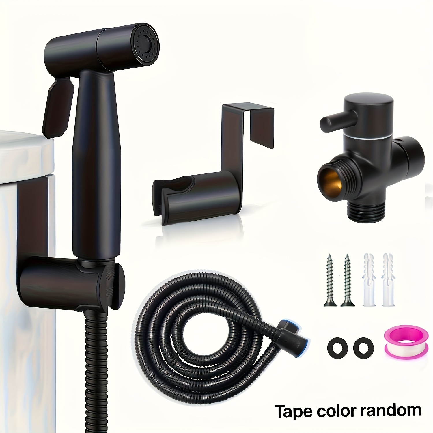 Rociador de bidé para inodoro G1/2, Kit de Sistema de ducha higiénico para  baño, rociador Anal de culo para embarazadas, cabezal de ducha de mano  portátil - AliExpress