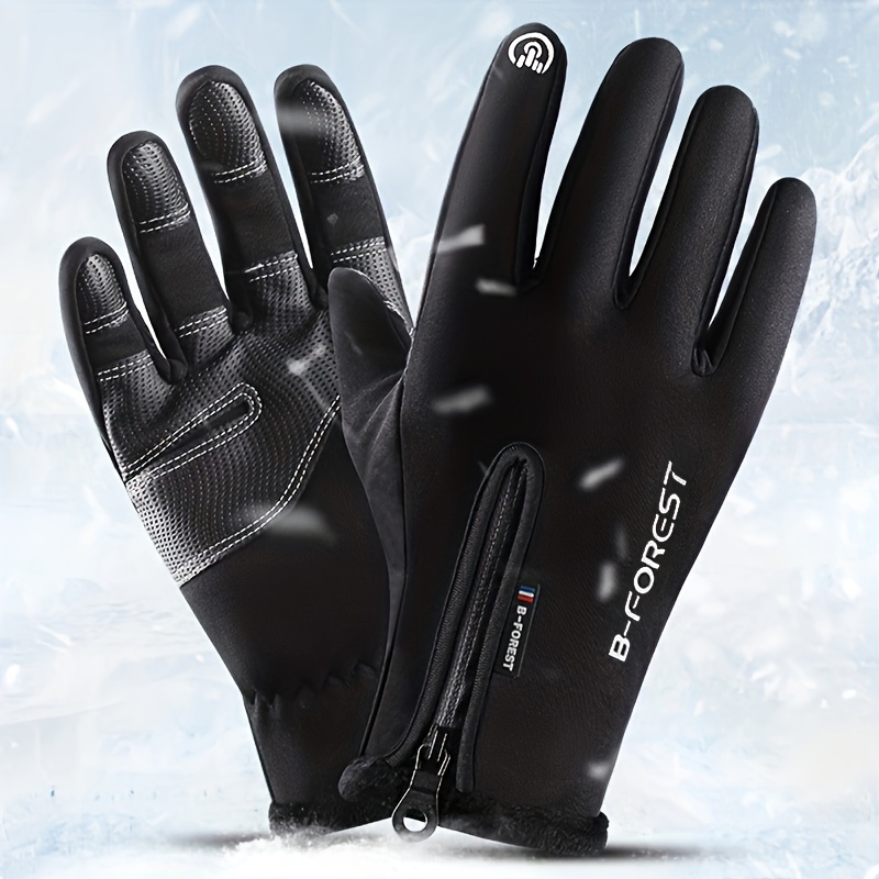 Winter Warm Gloves Outdoor Golf Gloves Five finger Touch - Temu