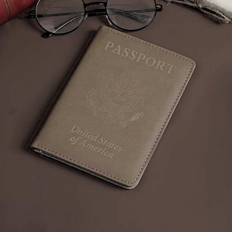 Couple Pattern Passport Holder Certificate Bag Travel Passport Cover PU Passport  Book Case Card Holder Travel Wallet - AliExpress