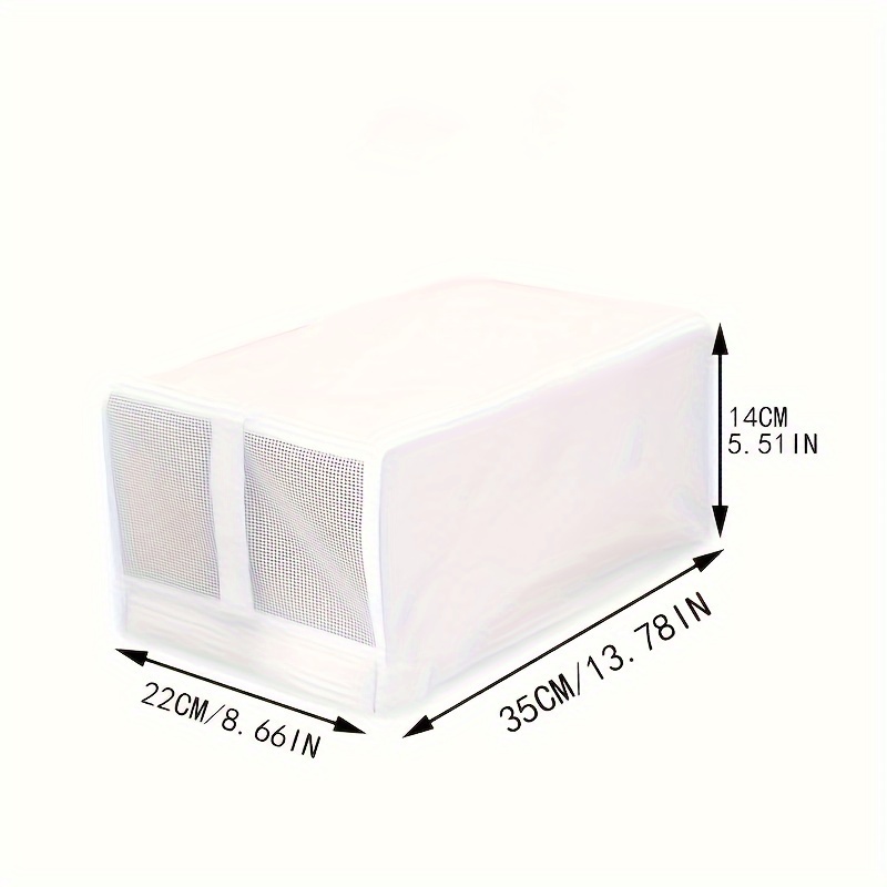 Foldable Shoe Storage Box Flip Storage Dustproof Shoe Box - Temu