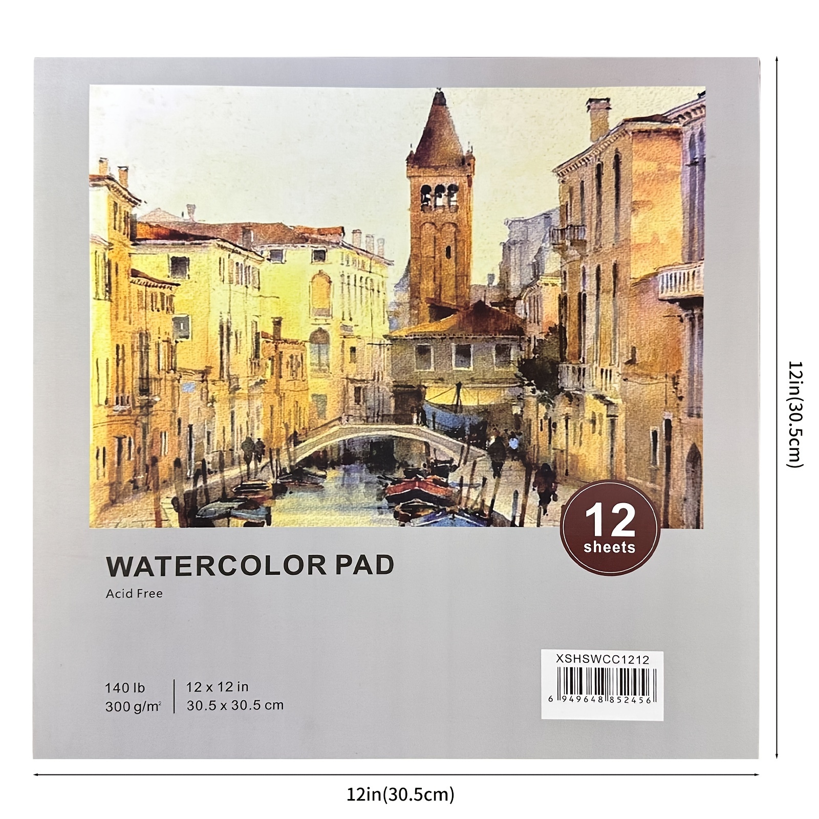 Meeden Watercolor Paper Pad, Cold Press Acid-free Watercolor Pad For  Watercolor Painting, Art Paper Art Paper, Mixed Media ( /300gsm), Art  Supplies For Drawing - Temu Germany