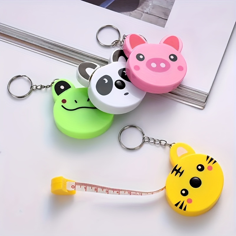 Cartoon Mini Portable Tape Measure.mini Keychain Small Tape Measure. measuring Ruler Portable Retractable Ruler. For Student Height Centimeter  Inch Roll Tapes Sewing Office Tool - Temu