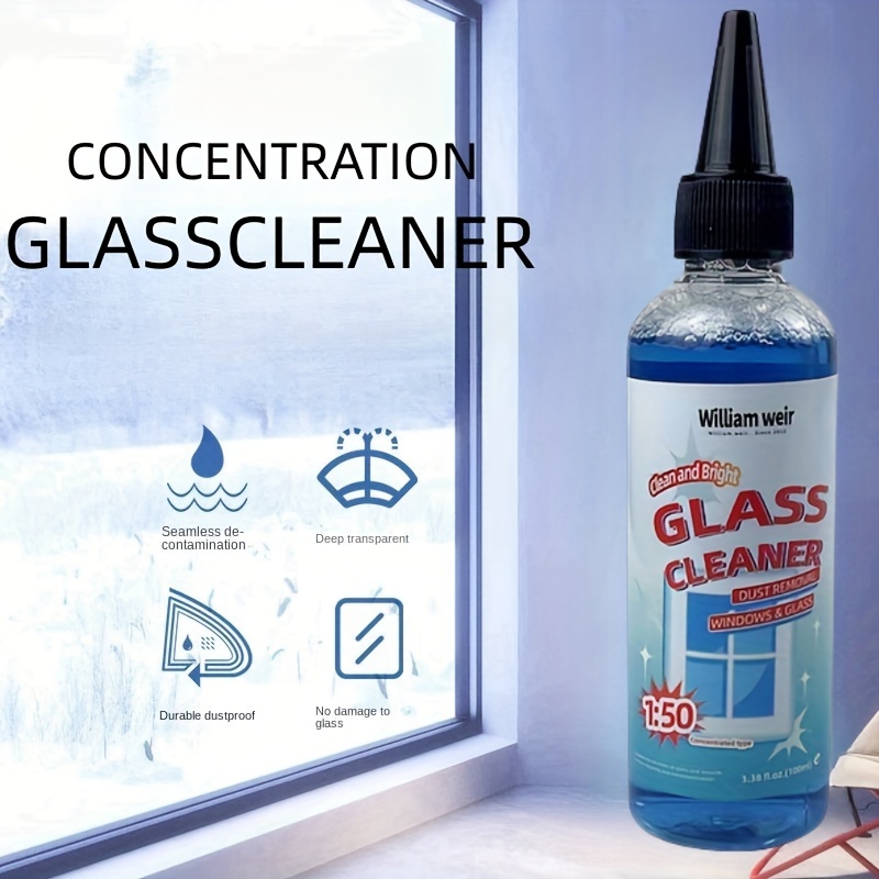 Glass Cleaner, Powerful Scale Remover, Household Window Cleaner