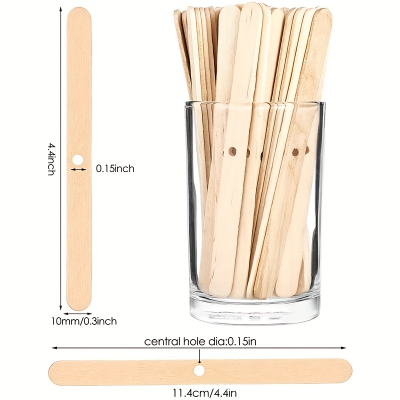 Wooden Candle Wick Holders Wax Wick Fixed Wooden Sticks - Temu