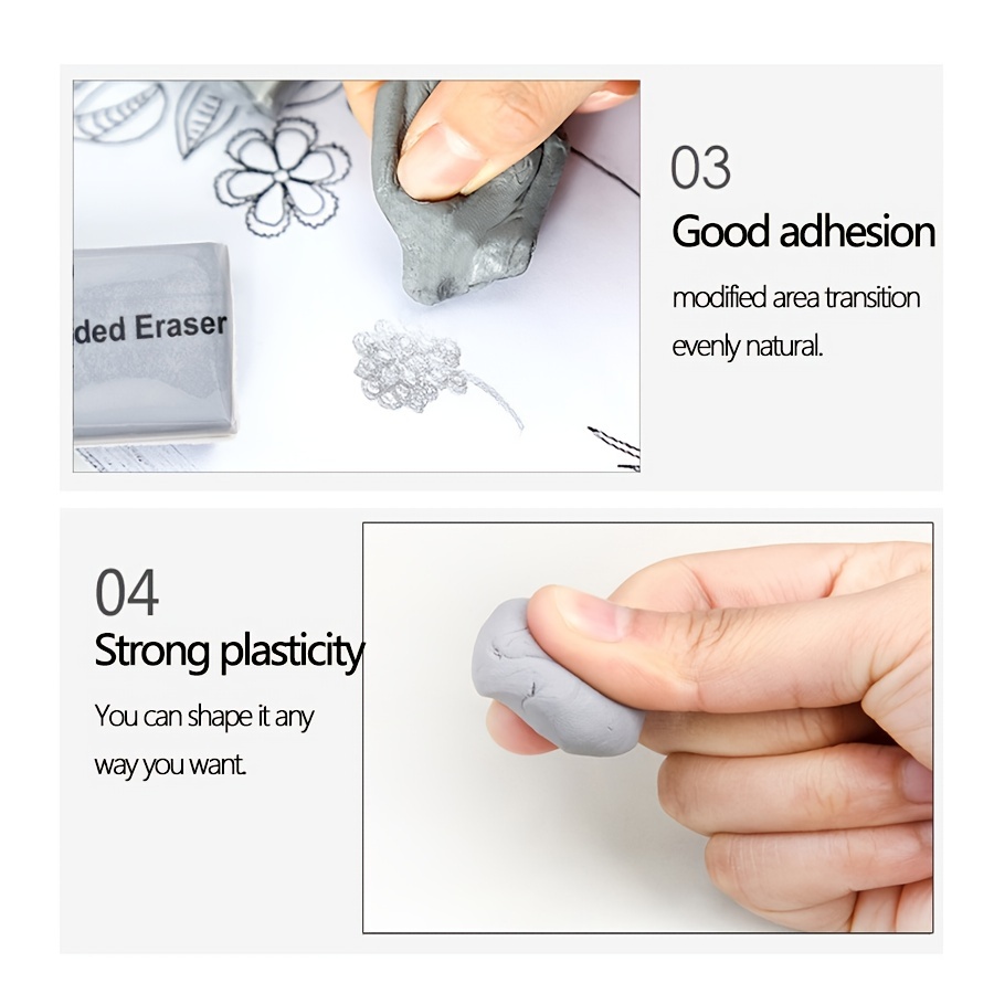 How to use Kneaded eraser ? 