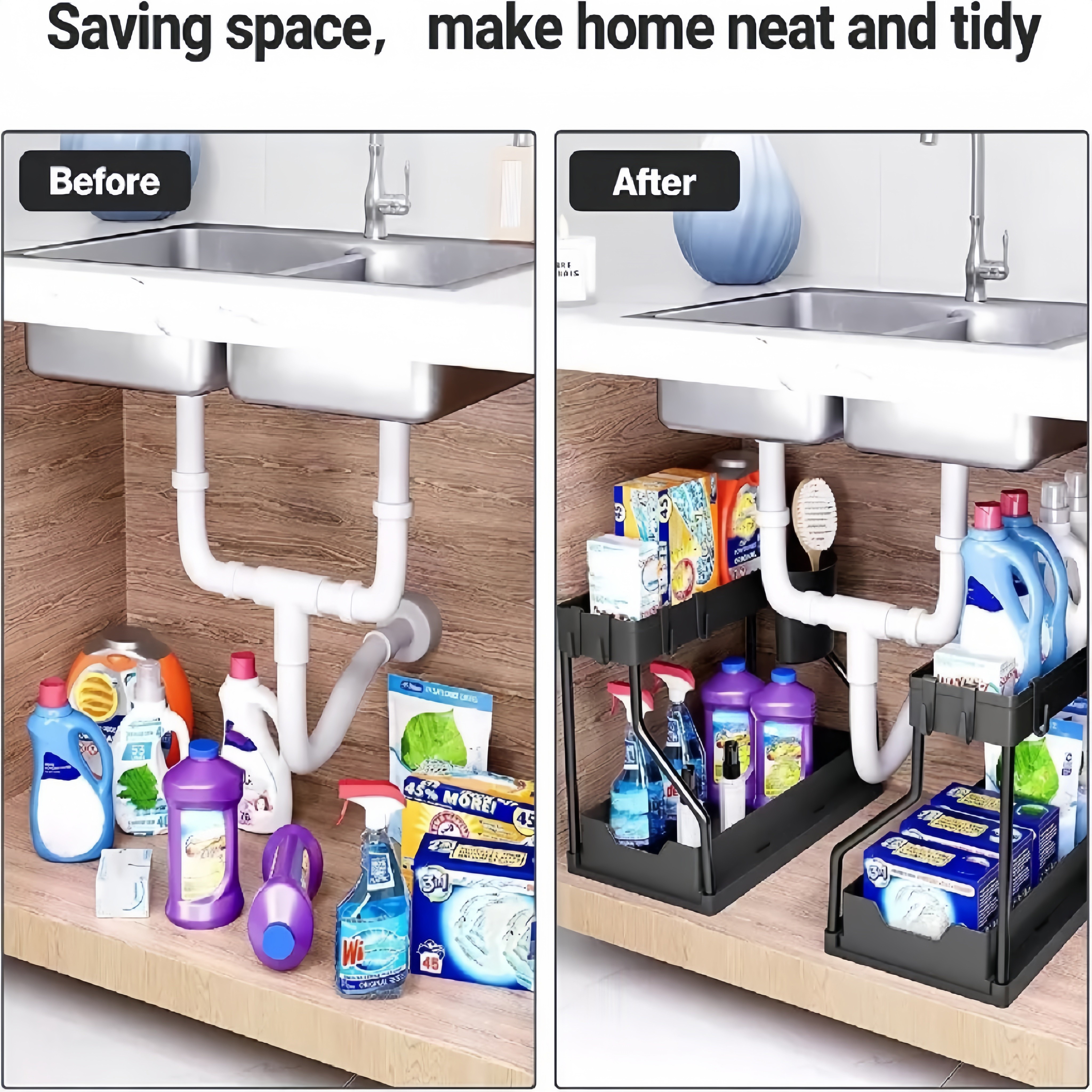 Making the Most of Storage Space Under the Sink