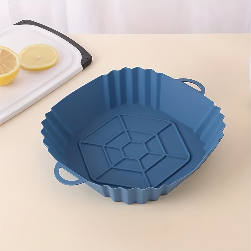 Silicone Air Fryer Liner Foldable Pet Baking Pan Silicone - Temu