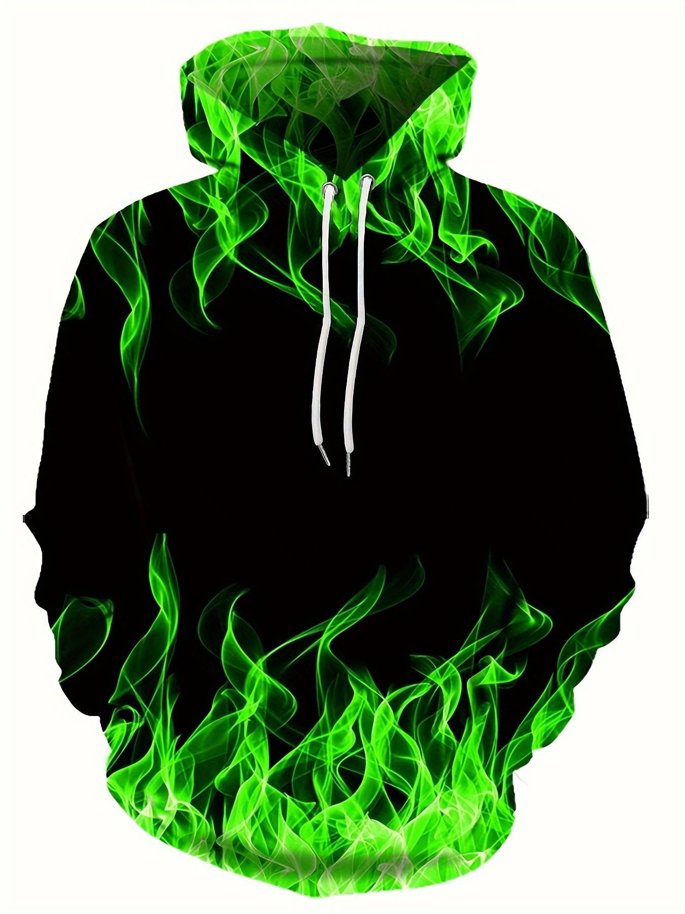 Future Fade Multi Graphic Hoodie, green