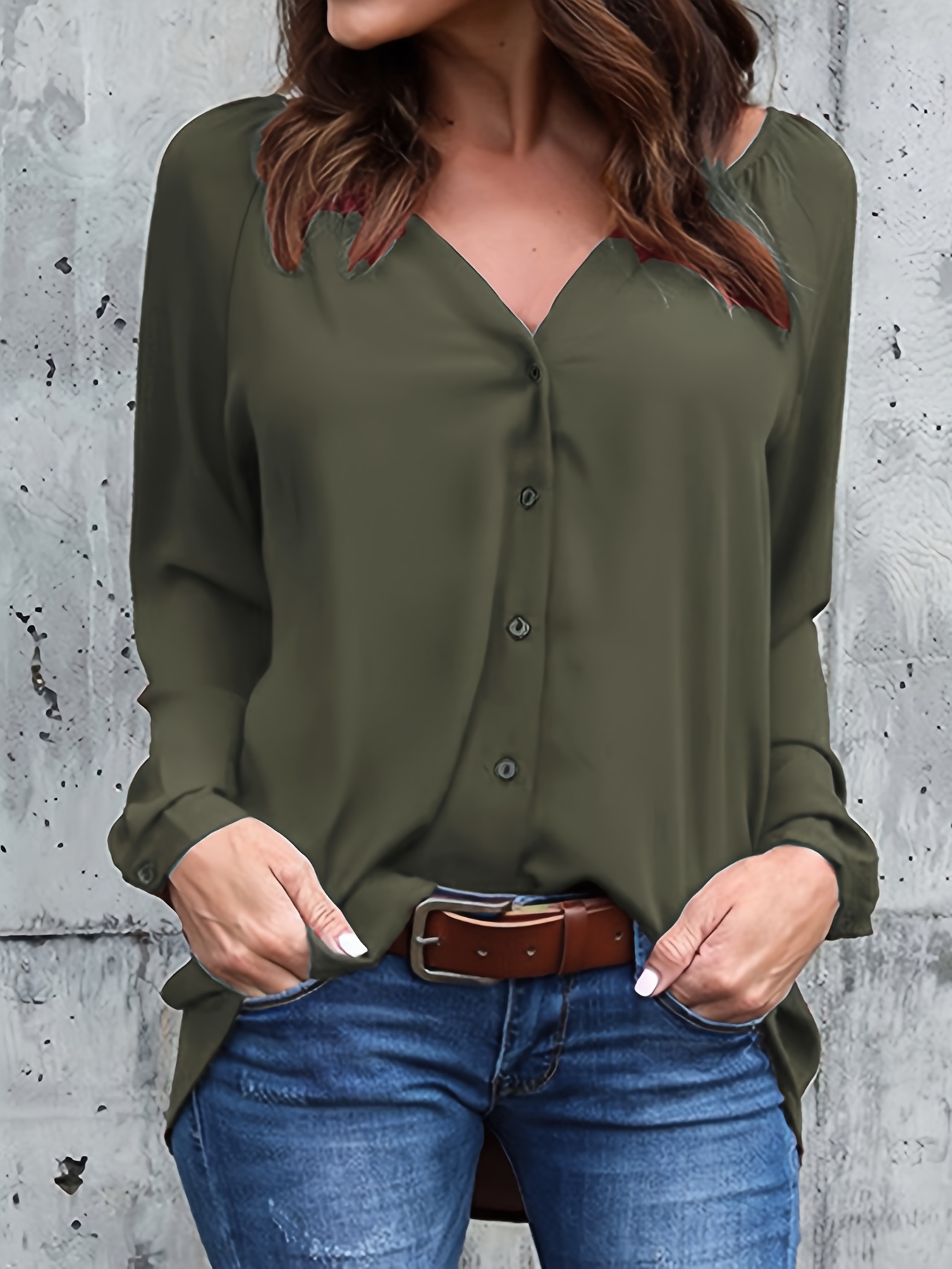 Blusas verde outlet militar